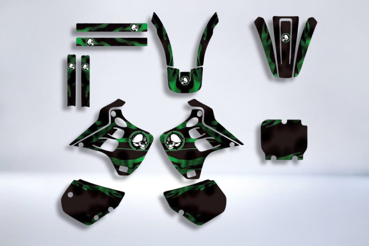 Deco Kit KAWASAKI KX 125 1990-1991 METAL MULISHA