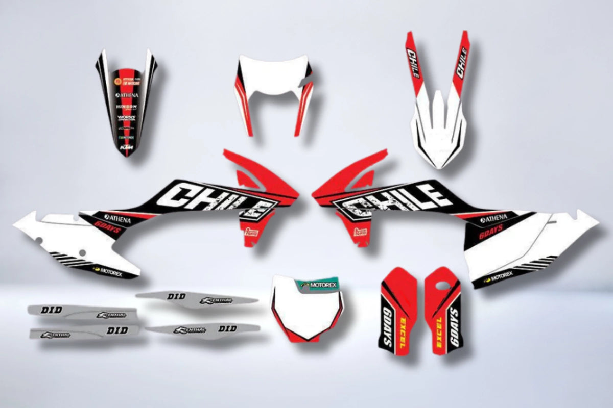 Dekor-Kit KTM EXC EXC-F SX SX-F 2016-2019 - CHILE