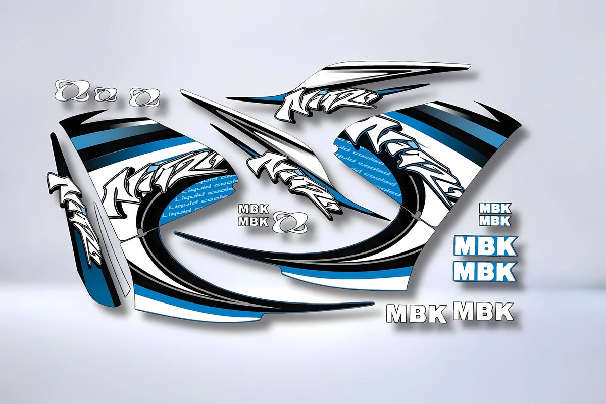 Kit de adhesivos MBK NITRO 2010 - AZUL