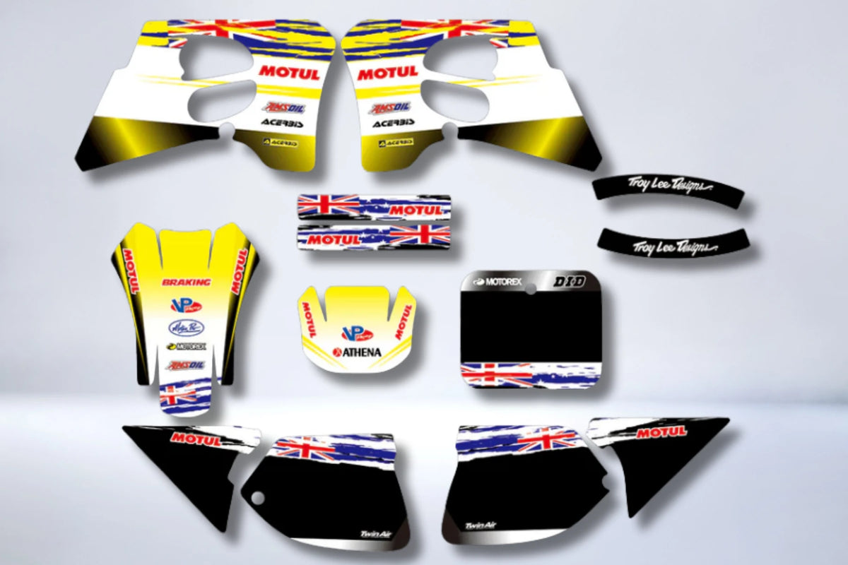 kit grafiche SUZUKI RM 125-250 1993-1995 - UK