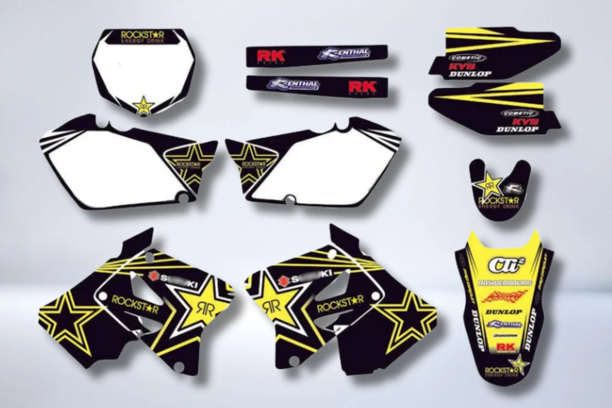 kit grafiche SUZUKI RM 125-250 2001-2012 - ROCKSTAR #6