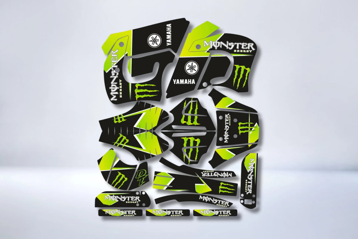 kit gráfico YAMAHA DT 50 ANTES 2002 - MONSTER