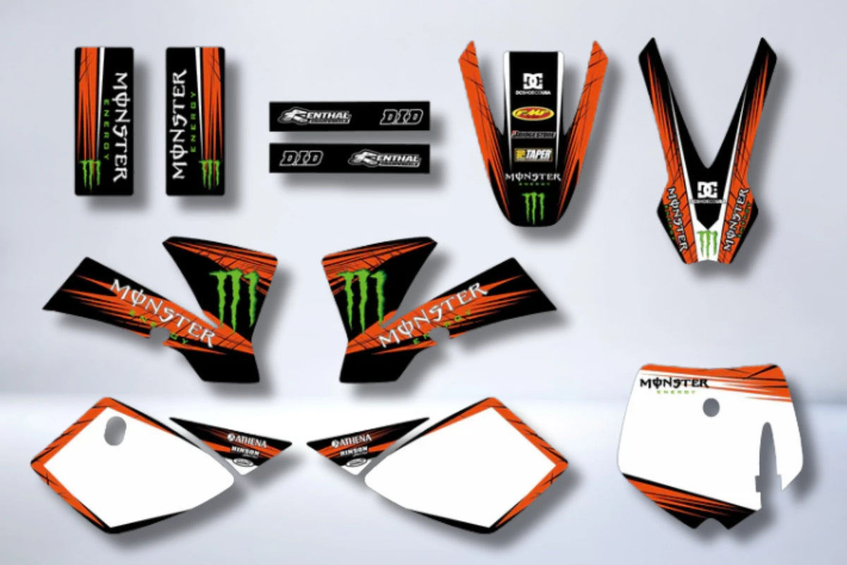 Kit déco KTM SX 50 2002-2008 - MONSTER