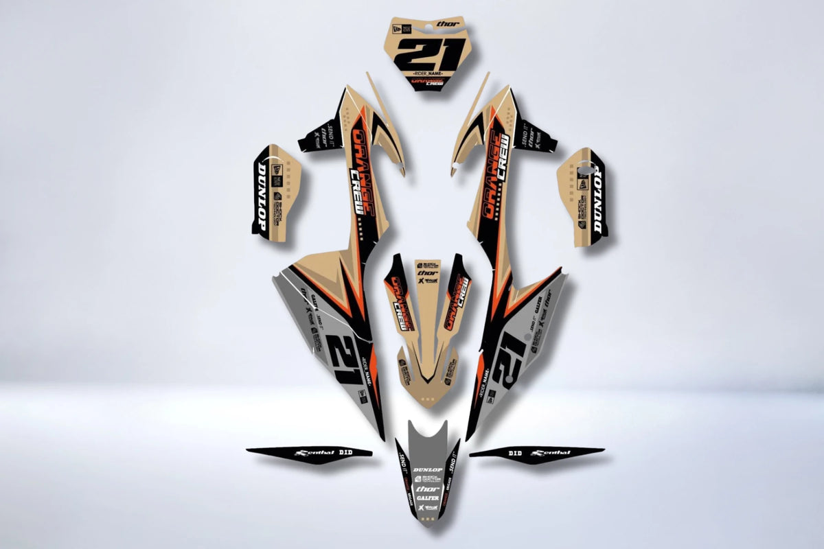 Dekorationskit KTM anpassbar für alle Modelle - GOBI
