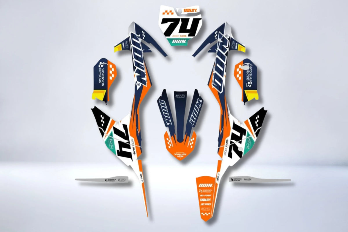 Dekorationskit KTM anpassbar für alle Modelle - Valkyr