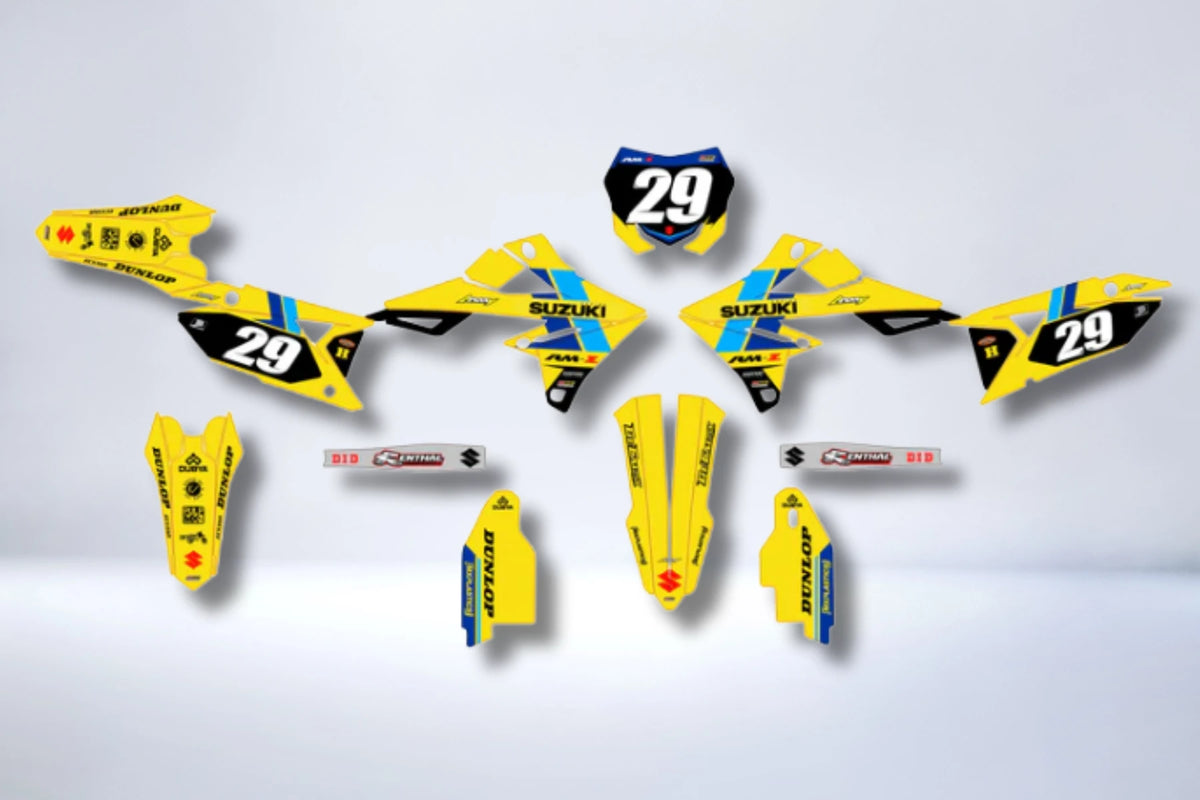 graphics kit SUZUKI RM-Z 450 2018-2025 & RM-Z 250 2019-2023 - ORPHEX
