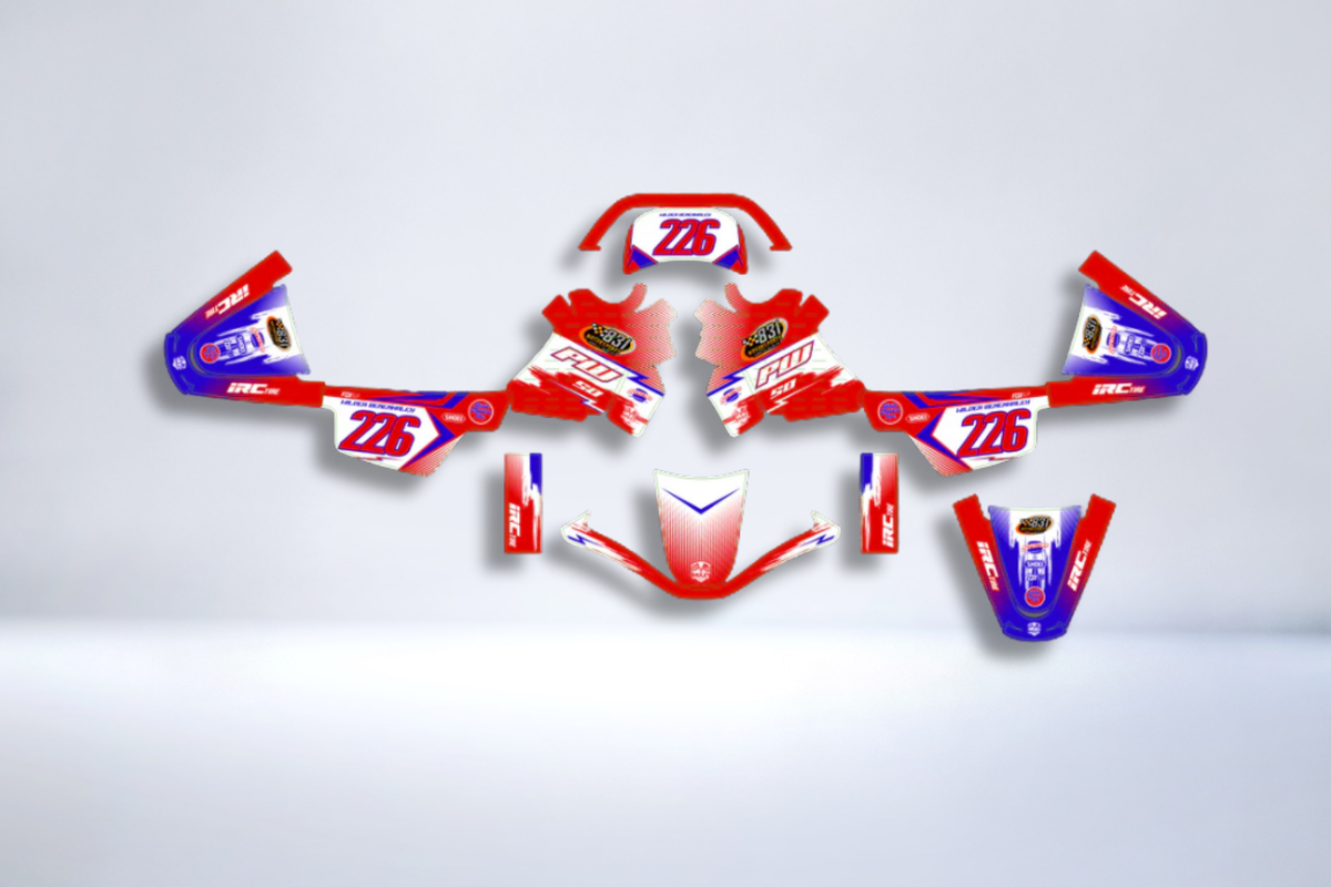 Kit déco YAMAHA PIWI PW 50 80 1990-2025 - RUKKUS