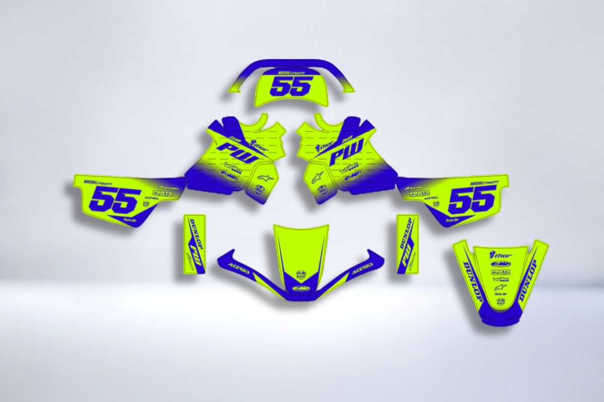 Kit déco YAMAHA PIWI PW 50 80 1990-2025 - VULTRAX