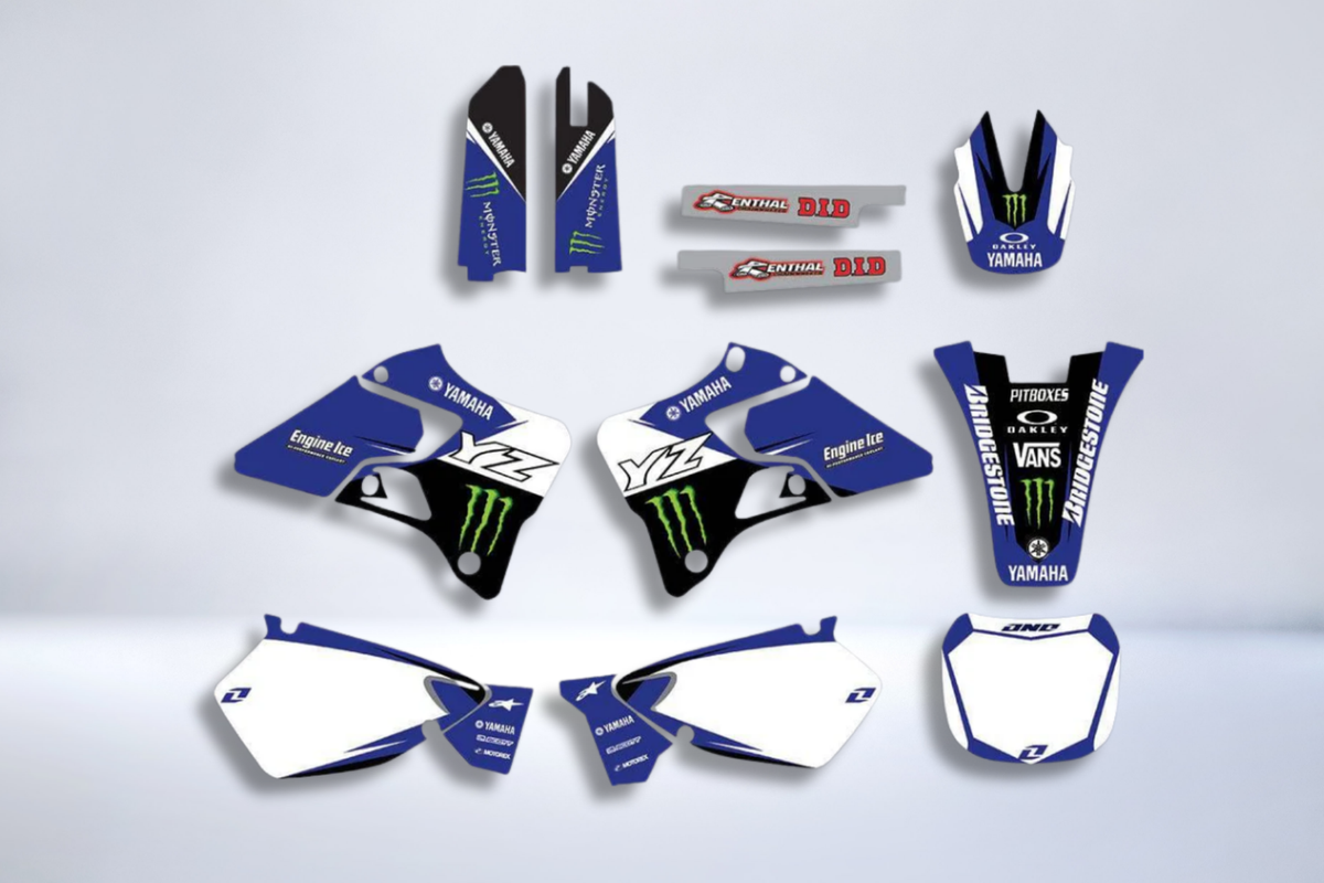kit grafiche YAMAHA YZ 125-250 1996-2001 - MONSTER #2