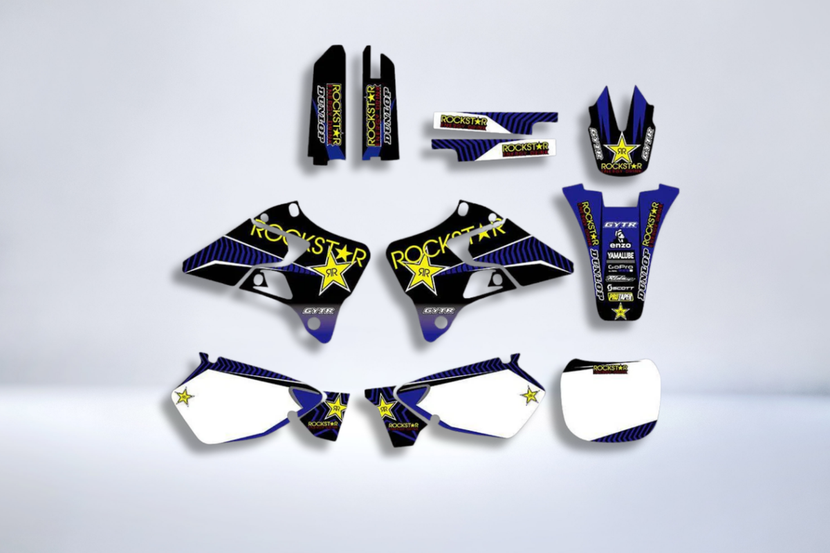 graphics kit YAMAHA YZ 125-250 1996-2001 ROCKSTAR #2