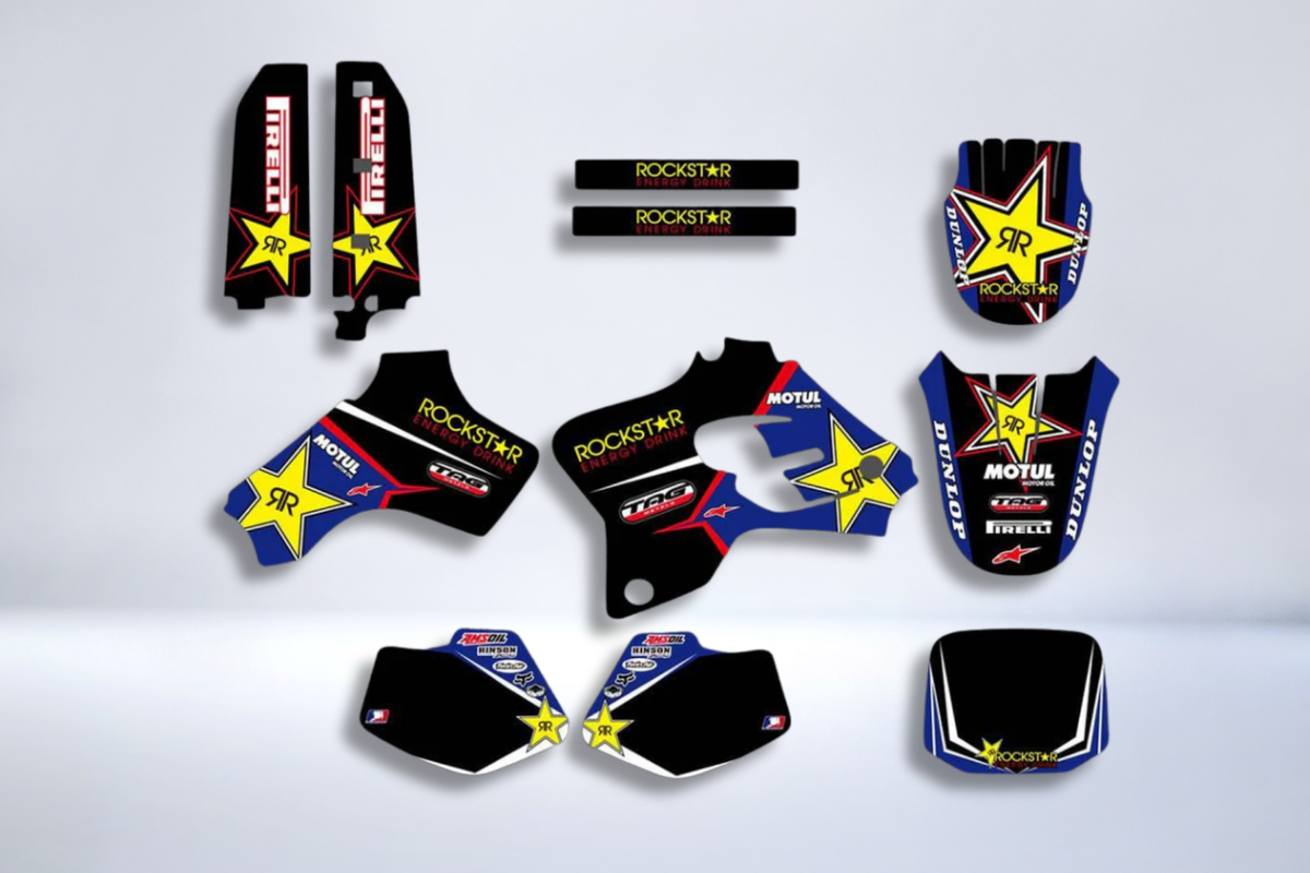 graphics kit YAMAHA YZ 80 1993-2001 - ROCKSTAR