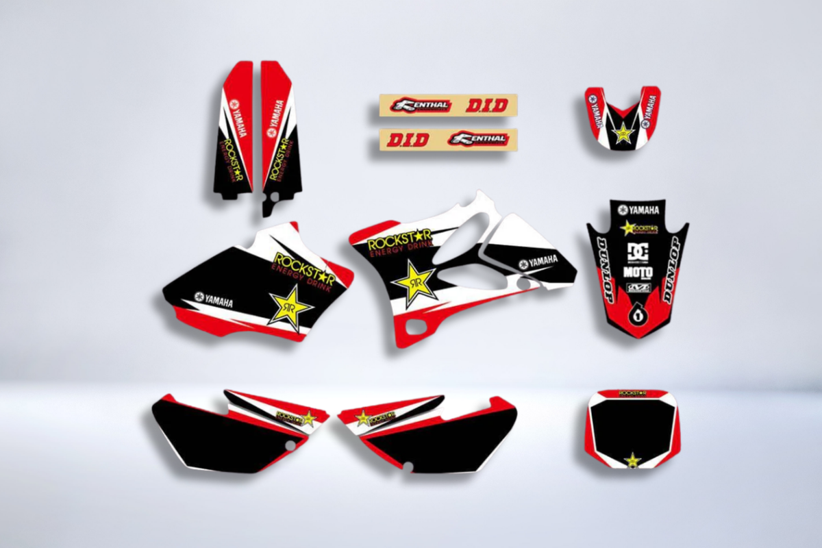 Kit déco Yamaha YZ 85 2002-2014 - RED ROCKSTAR