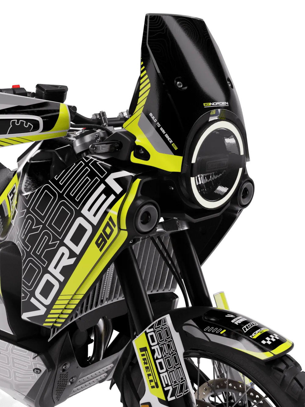 graphics kit Husqvarna Norden 901 - MIDNIGHT RAID