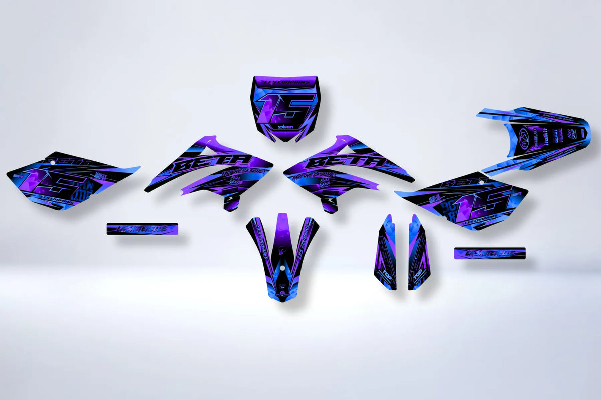 Kit Déco Beta 50 RR 2006-2010 - PURPLE ICE