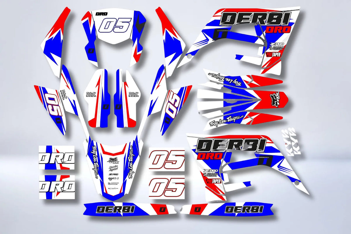 DERBI X-TREME / RACING graphics kit 2018-2024 - TRIAD