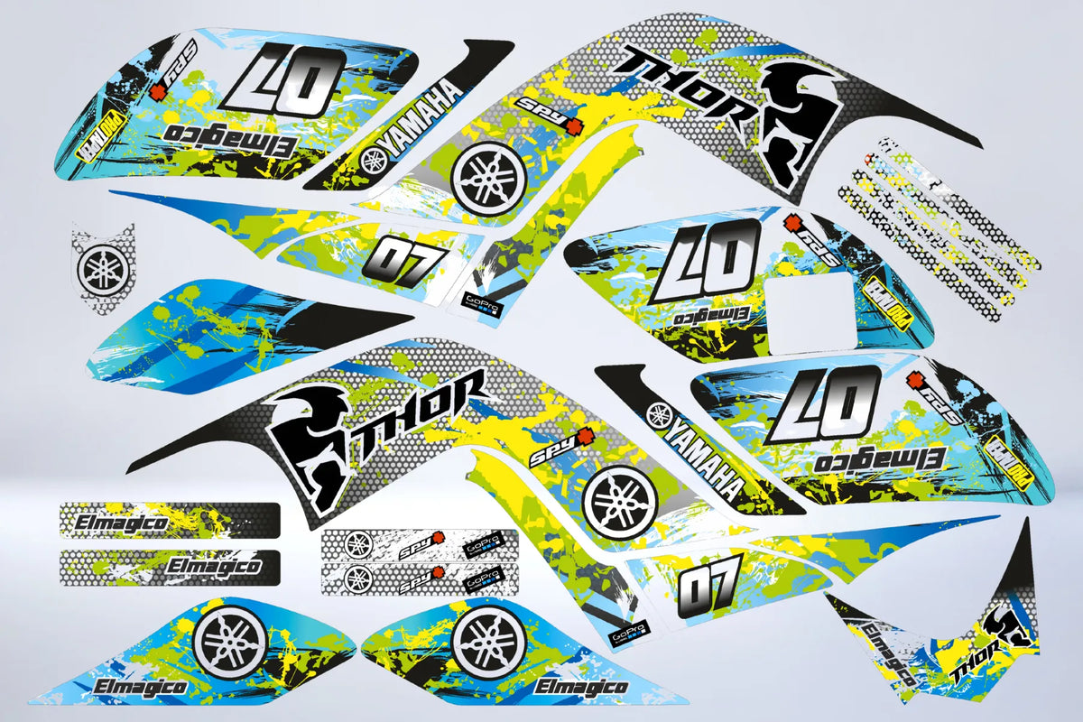 Kit déco Yamaha YFM 700 RAPTOR 2006-2012 - THOR