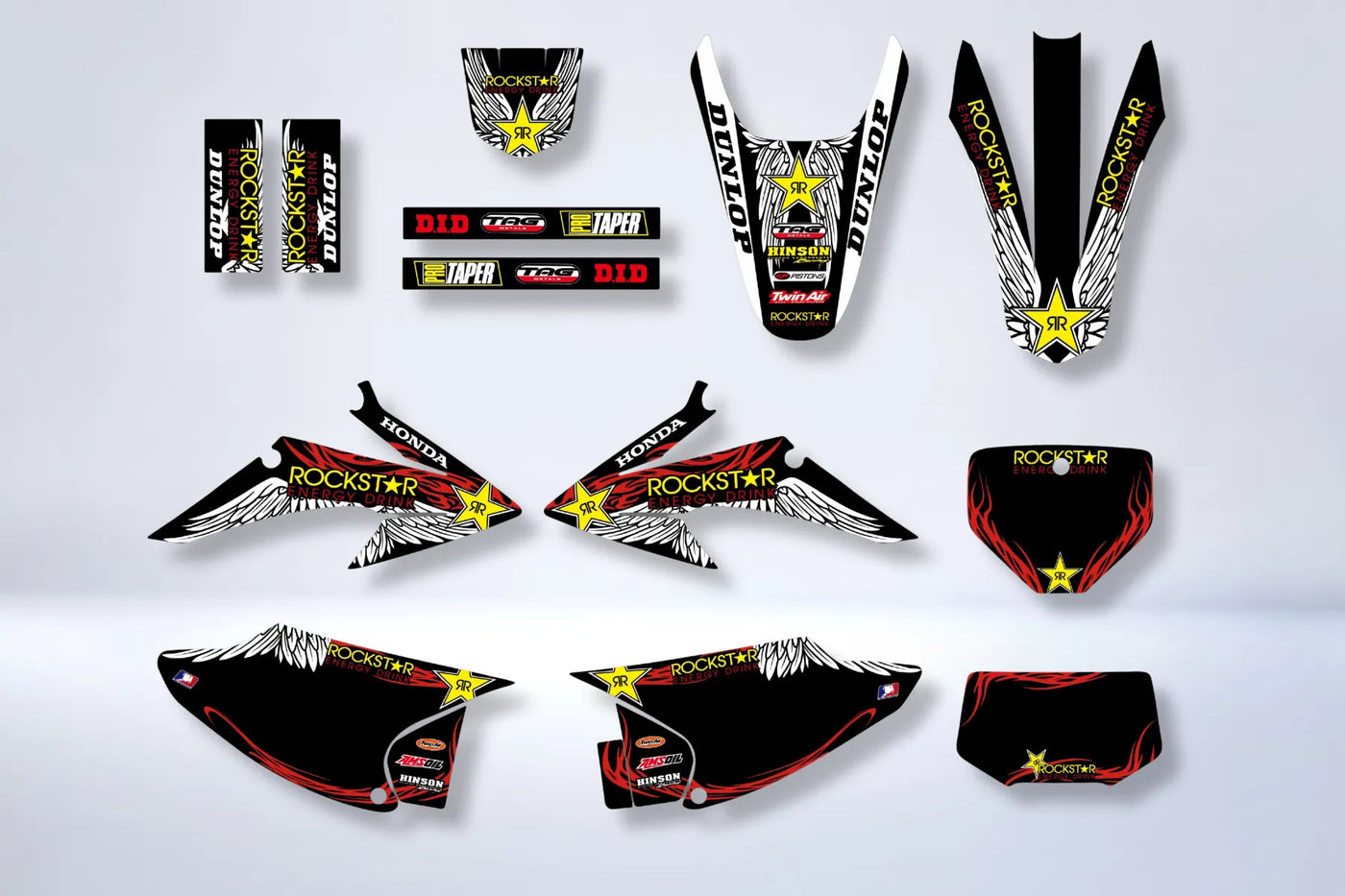 Kit Déco HONDA CRF 150 F 2008-2014 - ROCKSTAR