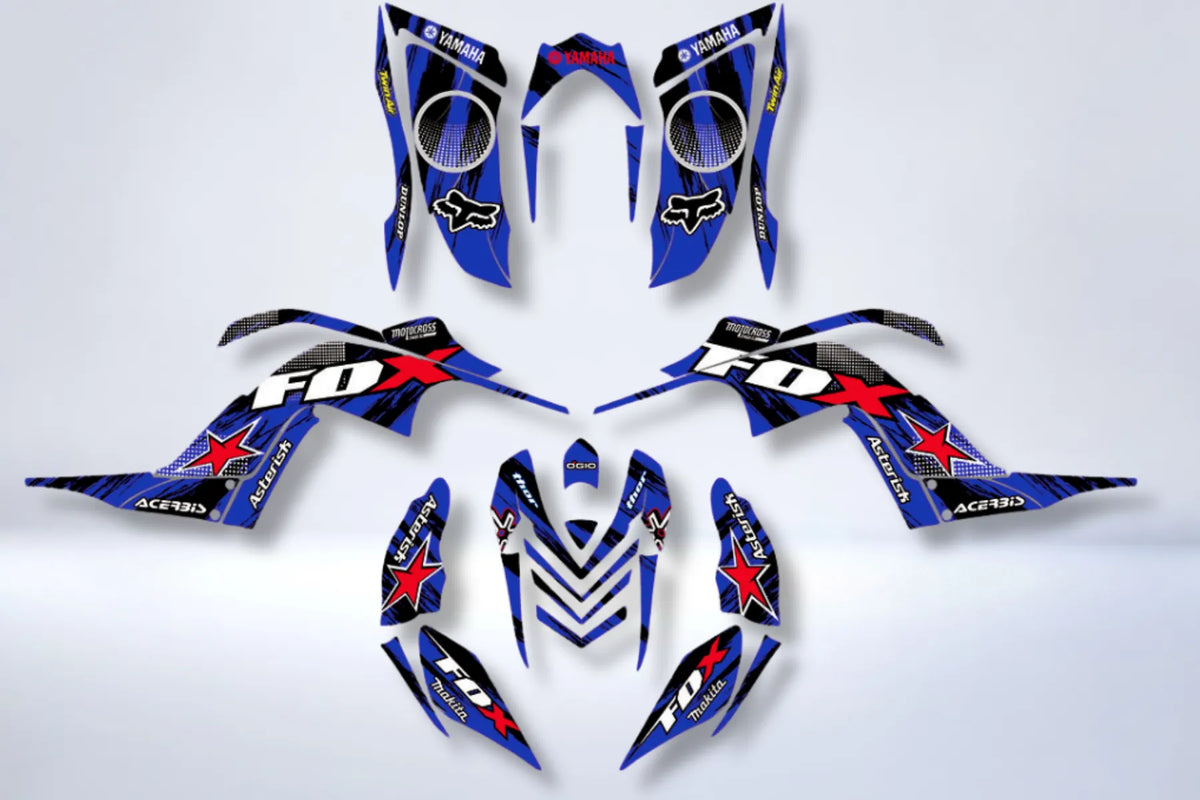 Kit déco Yamaha YFM 700 RAPTOR 2006-2012 - FOX