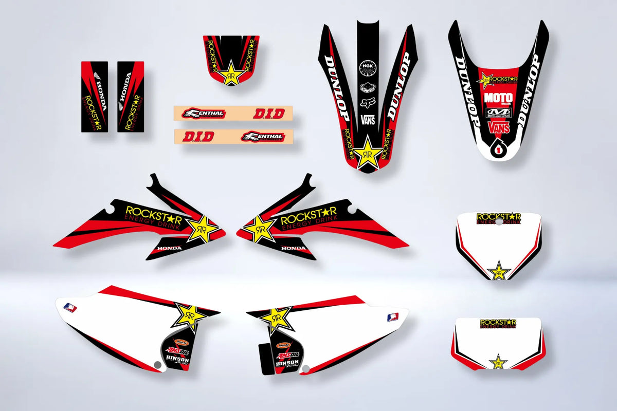 Honda CRF 150 F 2008-2014 Decal Kit - Rockstar