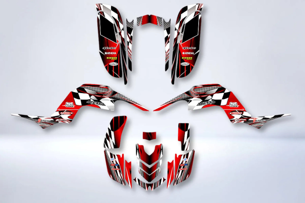 kit grafiche Yamaha YFM 660 RAPTOR - DAMIER