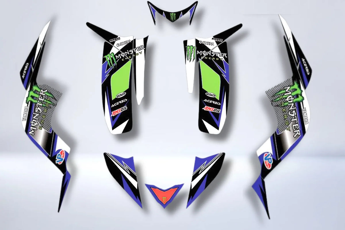 Kit Déco Yamaha RAPTOR 90 2009-2015 - MONSTER