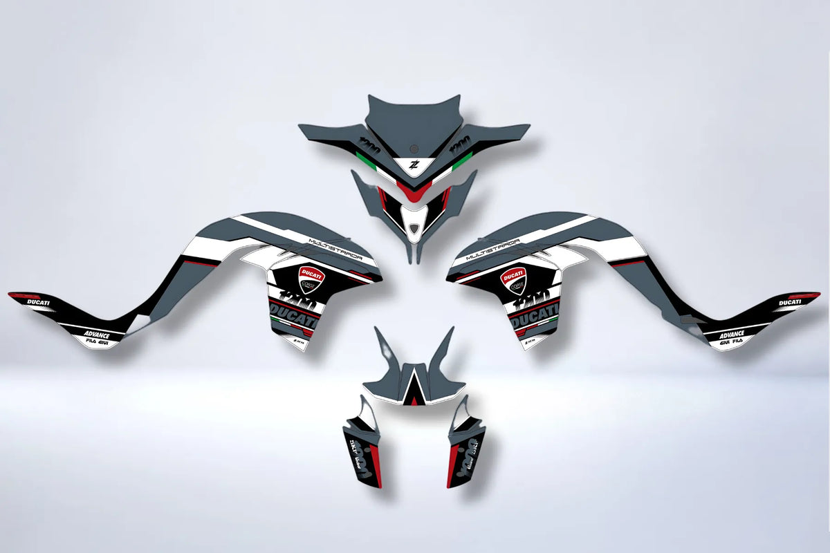 Ducati MULTISTRADA 1200 2015-2017 Deco Kit - DUCATRAIL