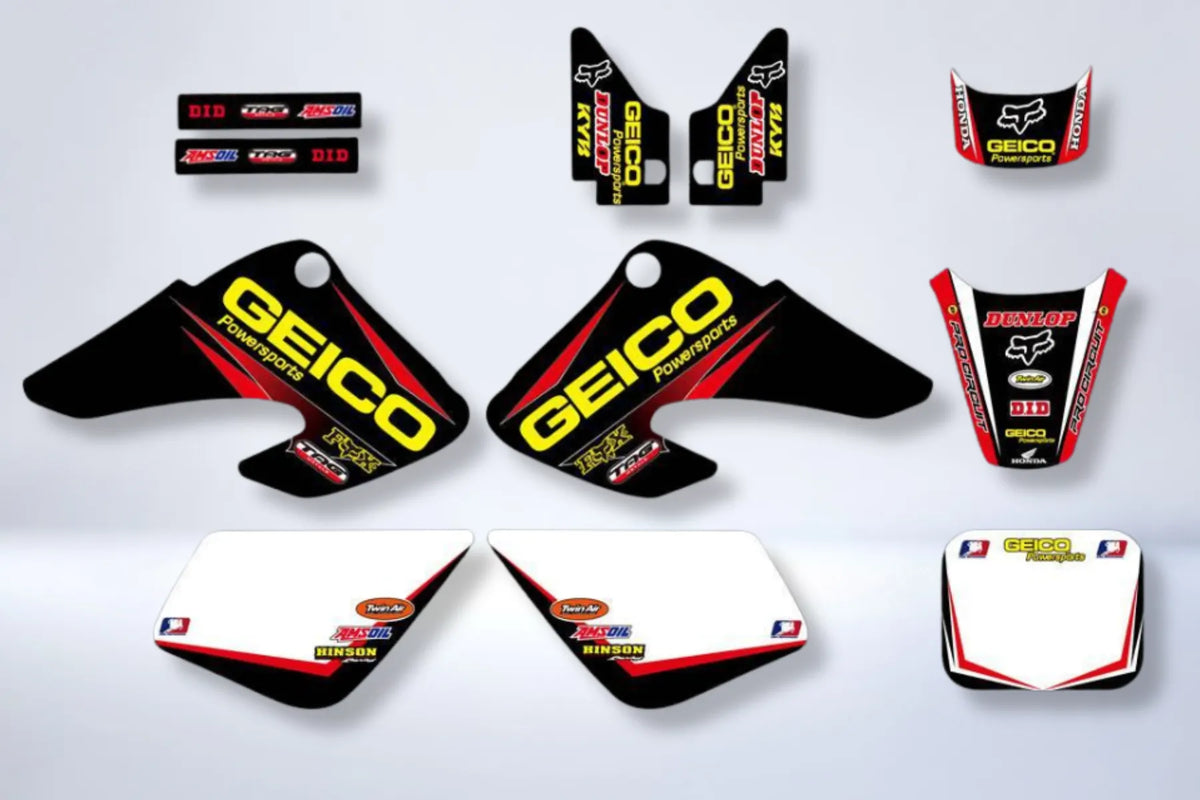kit gráfico GEICO - HONDA XR 50 2000-2003