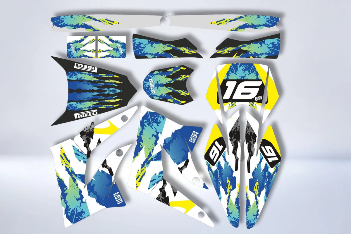 DERBI X-TREME / RACING 2011-2017 graphics kit - MULTI CAMO