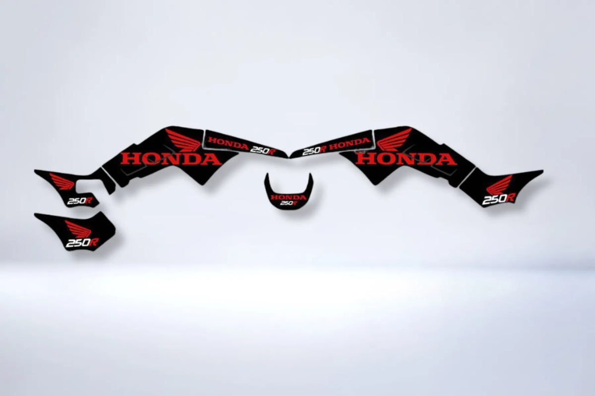graphics kit HONDA TRX 250 - RED