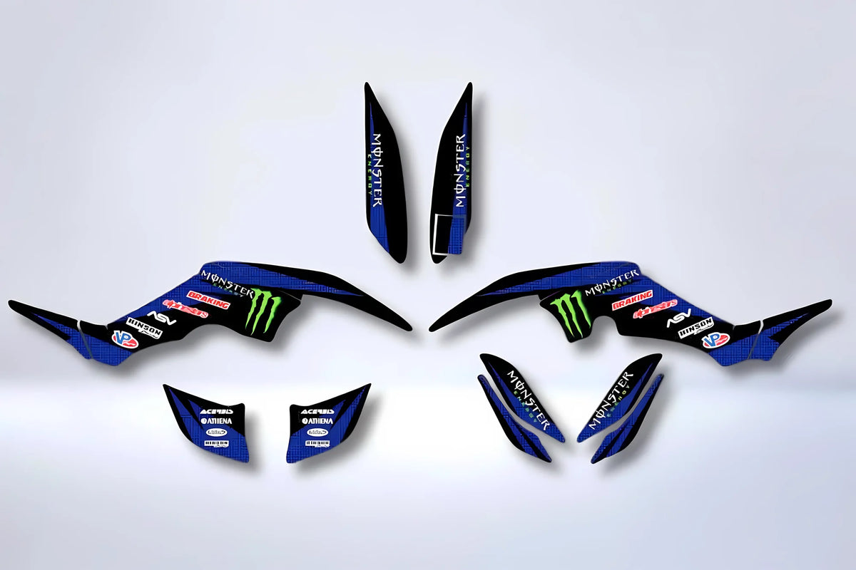 Graphics kit Yamaha YFM 350 Raptor - FROST