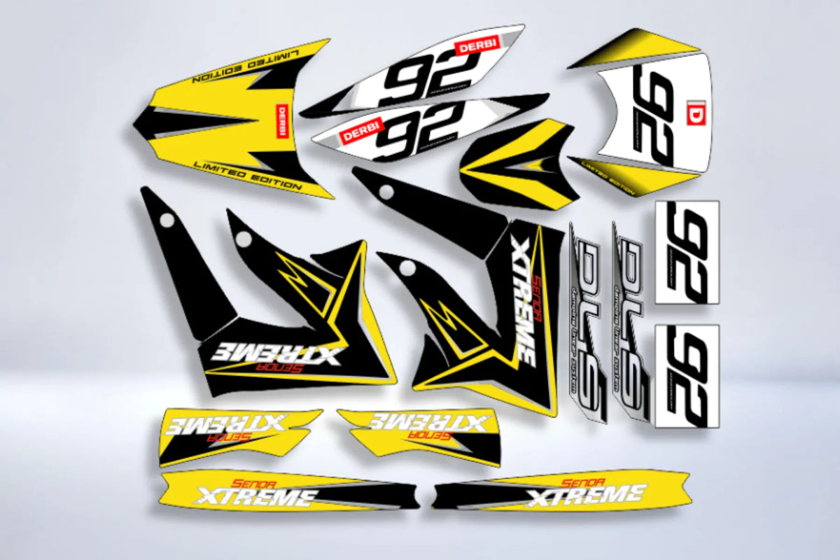 Kit Decoração ORIGINE 92 - DERBI XTREME / RACING 2011-2017