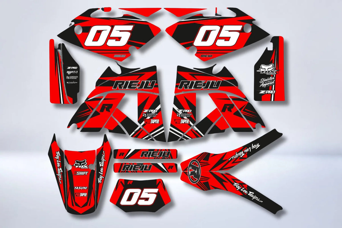 kit gráfico RIEJU SMX / MRX - RED