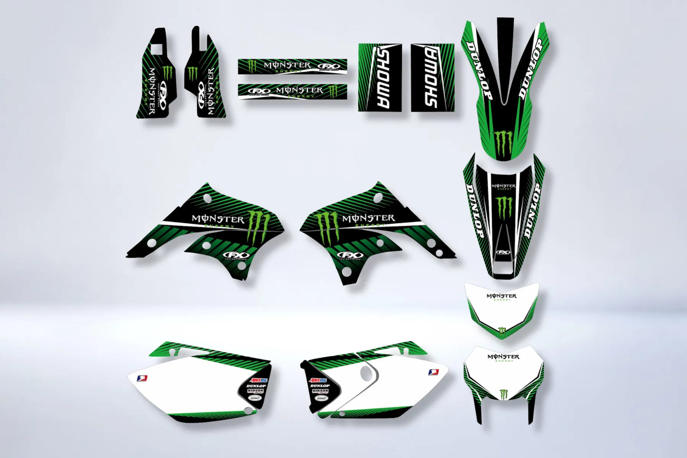 Dekorationskit MONSTER #2 - KAWASAKI KLX 450 2008-2018