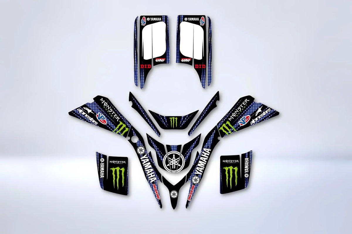 Kit de adhesivos YAMAHA 200 Blaster - MONSTRUO