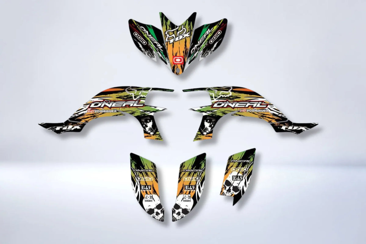 Kit déco Yamaha YFZ 450 R RAPTOR 2004-2008 - ONEAL #2