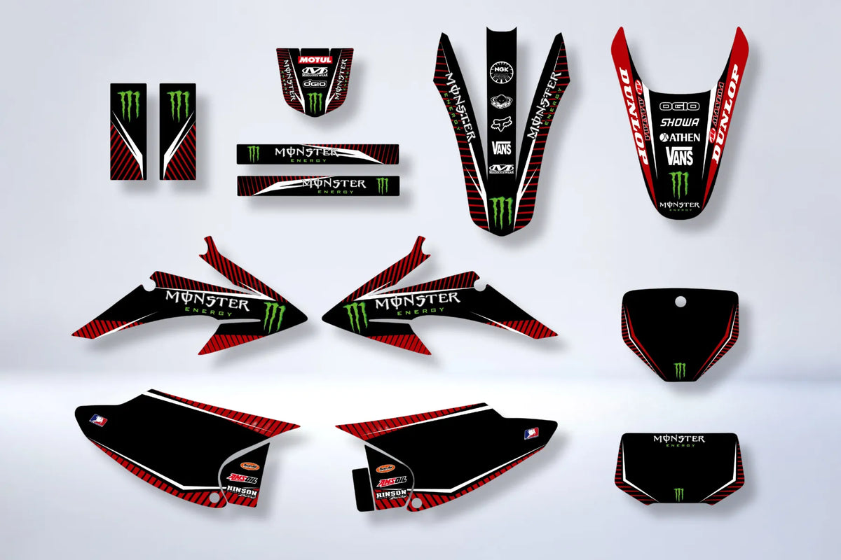 Kit Déco HONDA CRF 150 F 2008-2014 - MONSTER