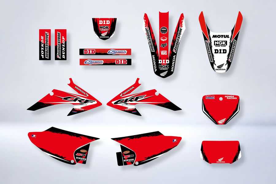 Kit grafiche HONDA CRF 150 F 2008-2014 - ORIGINE
