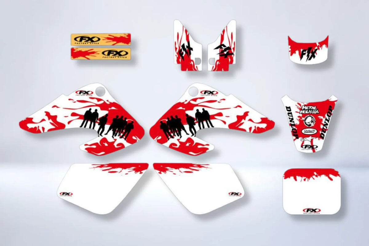 kit gráfico BLOOD - HONDA XR 50 2000-2003