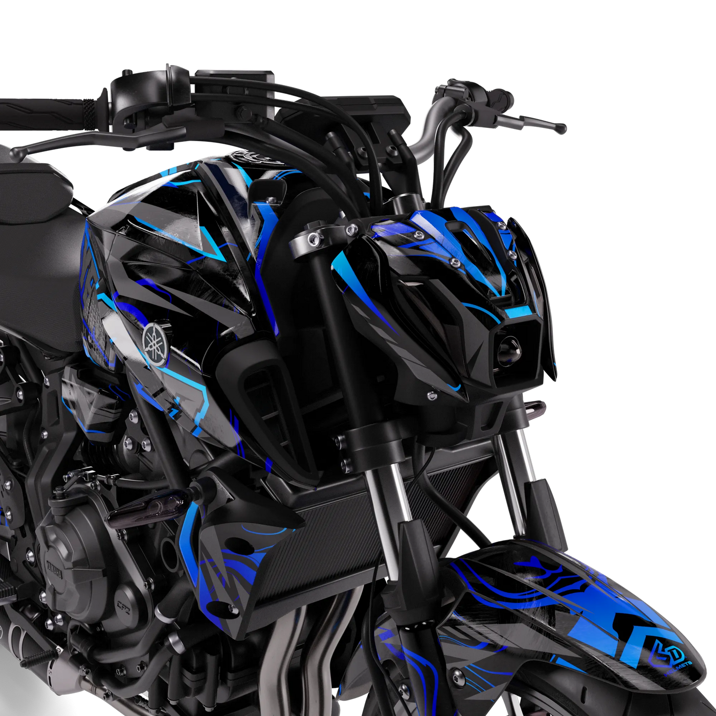 Kit Déco Yamaha MT 125 / MT 03 / MT 07 / MT 09 / MT 10 Semi-Personnalisé - GREY