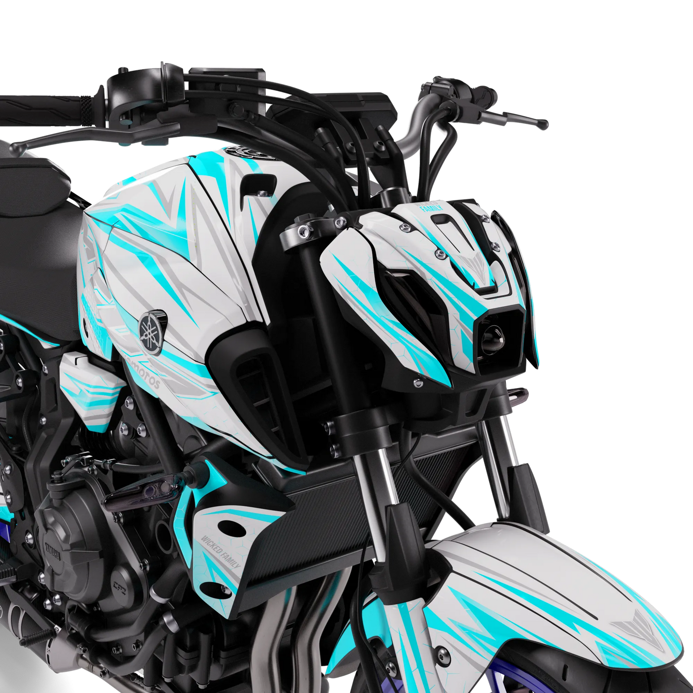 Kit Déco Yamaha MT 125 / MT 03 / MT 07 / MT 09 / MT 10 Semi-Personnalisé - LIGHT