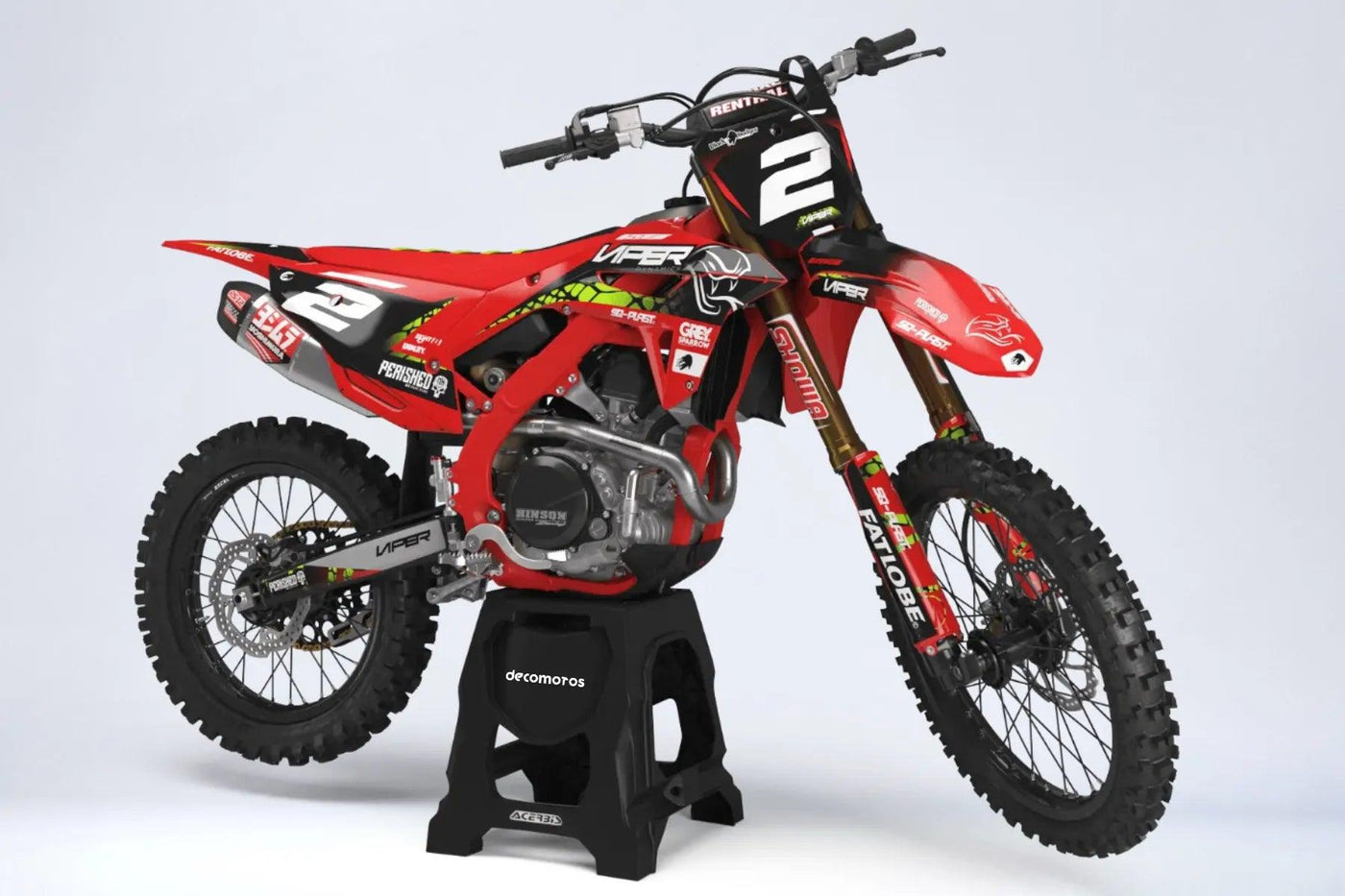 Kit Decoração HONDA CRF 250 2022-2024 & CRF 450 2021-2024 - Monarca