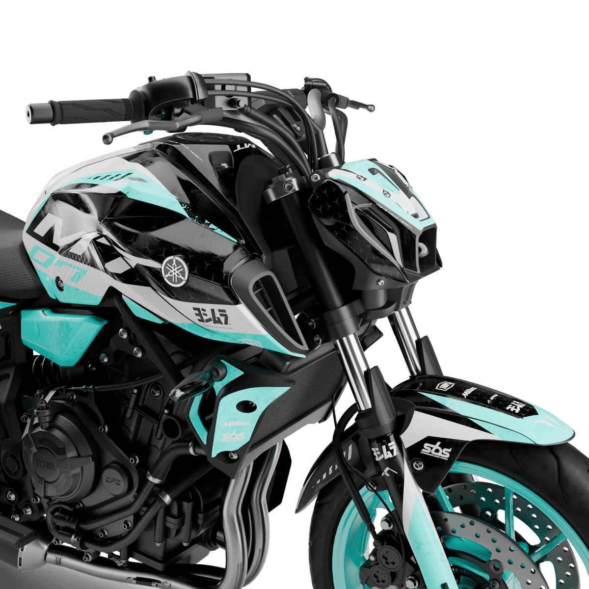 Kit Déco Yamaha MT 125 / MT 03 / MT 07 / MT 09 / MT 10 Semi-Personnalisé - ESSENZA