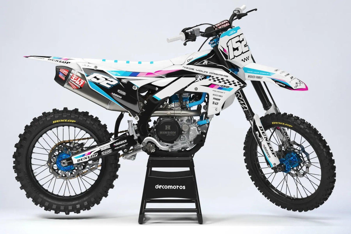 Ópalo - Kit de decoración YAMAHA YZ/YZF/WR/WRF/TTR/DTR/DTX/XT660