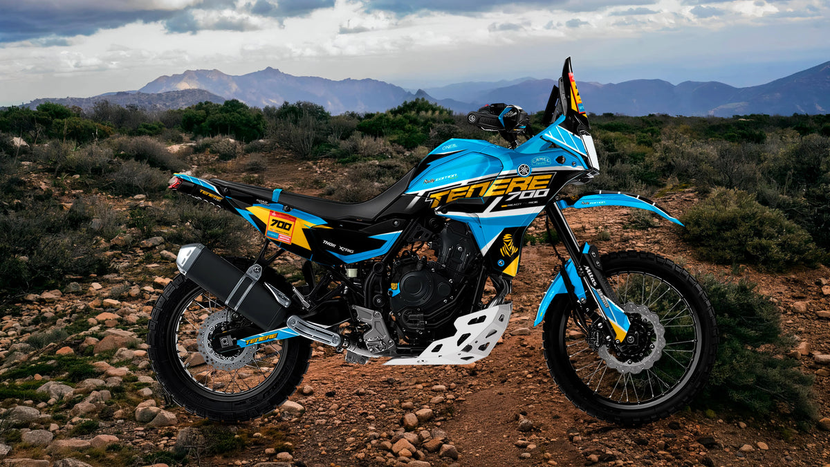 YAMAHA 700 TENERE graphics kit - TURQUOISE
