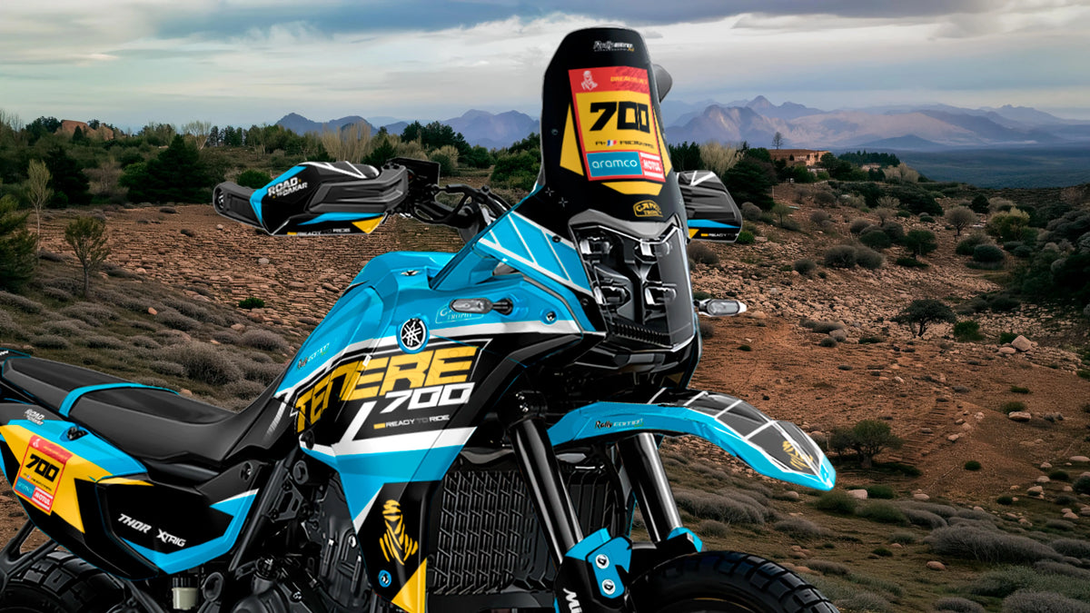 YAMAHA 700 TENERE graphics kit - TURQUOISE
