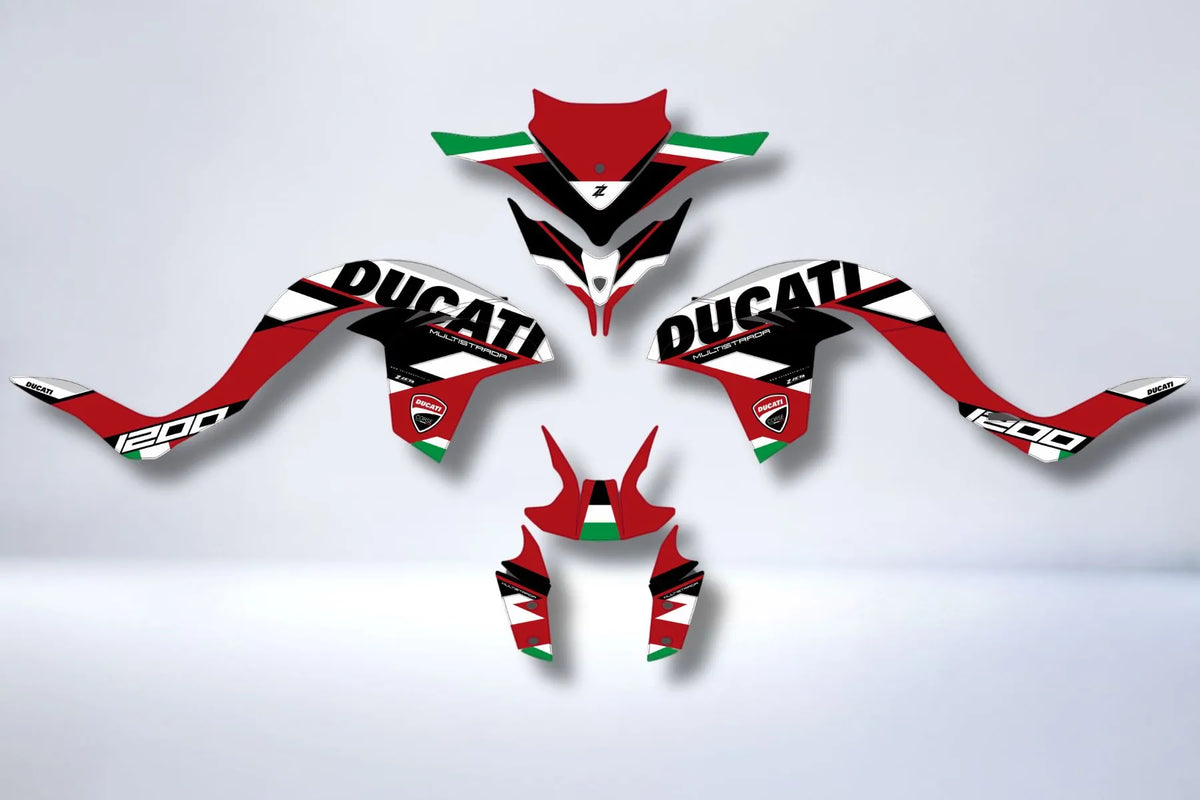 Ducati MULTISTRADA 1200 2015-2017 Deco Kit - MULTITOUR
