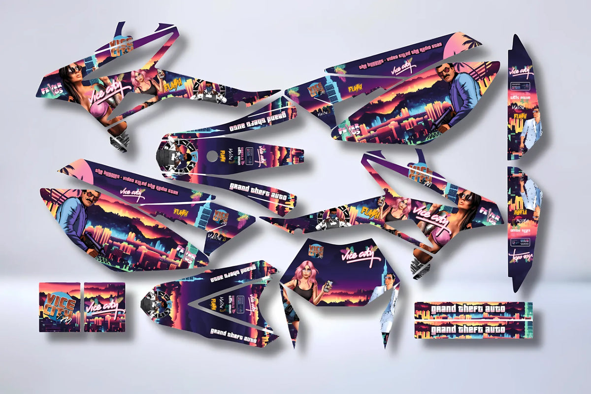 Kit Déco Beta 50 RR 2011-2020 - VICE CITY