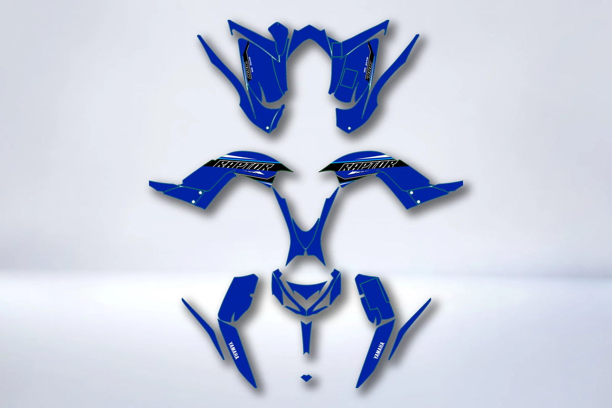 Kit de adhesivos Yamaha 700 Raptor 2013-2025 - ORIGINE