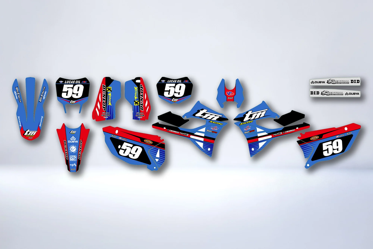 Graphics kit TM Racing 2022-2025 - ZELTIS
