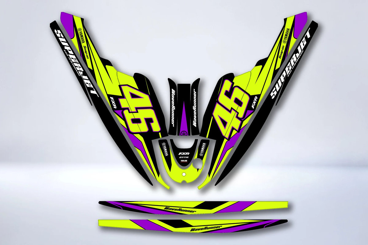 Graphics kit VORUNA - Yamaha SUPERJET 2008-2020